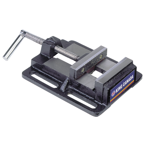 &eacute;tau pour perceuse &agrave; colonne, Largeur des m&acirc;choires 5", Base Fixation sur &eacute;tabli D. Morneault & Fils