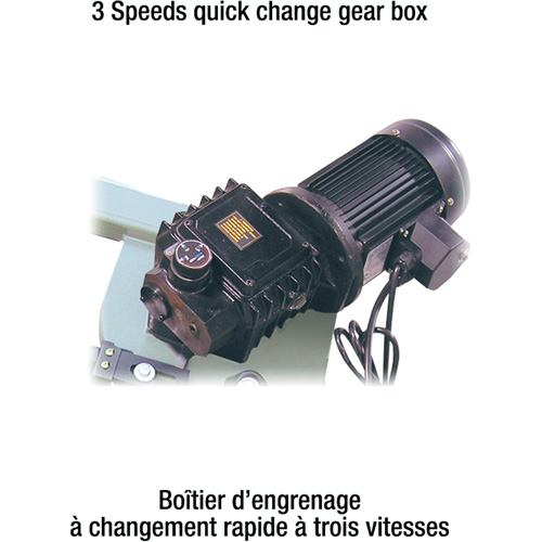 Scies &agrave; ruban pour le m&eacute;tal avec Geardrive, Horizontal/Vertical, Capacit&eacute; de coupe Rond 7" et 7" x 12" rectangulaire D. Morneault & Fils