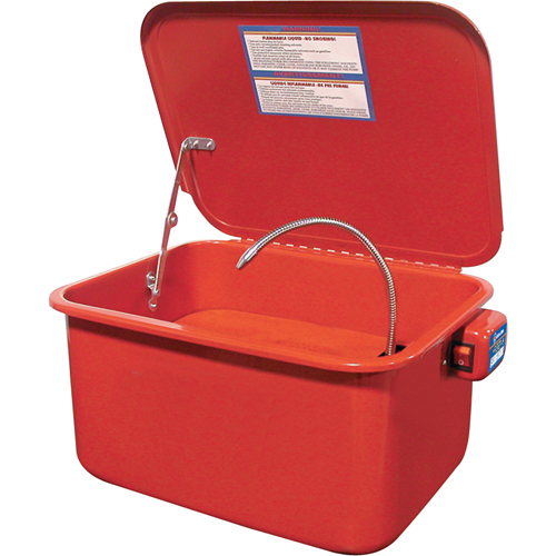 Bassins de nettoyage autorecyclants, Acier, 5 gal. D. Morneault & Fils