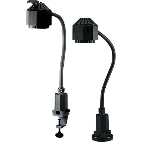 Lampes de travail sunnex - Lampes de travail halog&egrave;ne de 50 w r&eacute;sistantes &agrave; l'humidit&eacute;, 50 W, Halog&egrave;ne, Col 27", Noir D. Morneault & Fils