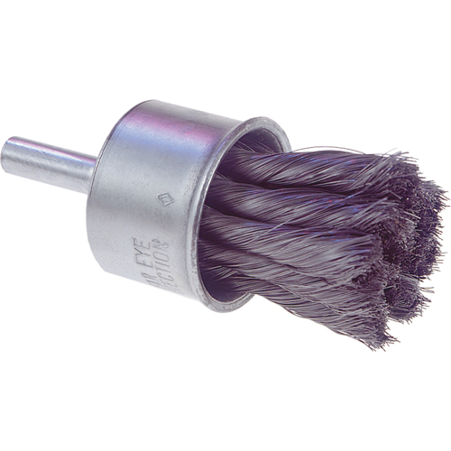 Brosses mont&eacute;es &agrave; fils nou&eacute;s, 1/2" dia., dia. Des fils 0,0104", Tige 1/4" D. Morneault & Fils