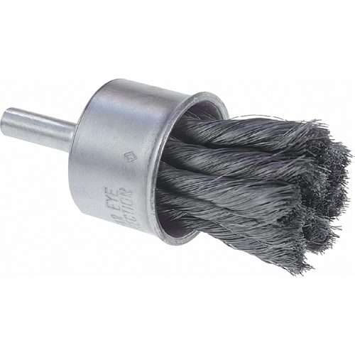 Brosses mont&eacute;es &agrave; fils nou&eacute;s, 1" dia., dia. Des fils 0,006", Tige 1/4" D. Morneault & Fils