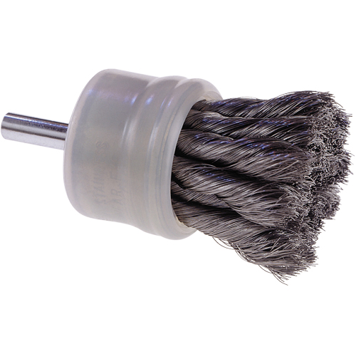Scuf-Guard Coated Brushes, 3/4" Dia., 0.014 Wire Dia. D. Morneault & Fils