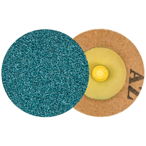 TWIST TOPCUT Sanding Disc, 2" Dia., 50 Grit, Zirconium D. Morneault & Fils