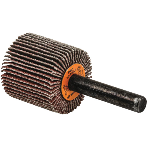 Flap Wheels-Coolcut Flap Wheels, Aluminum Oxide, 80 Grit, 1" x 1" x 1/4" D. Morneault & Fils