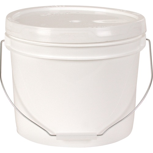 Seau d'usage g&eacute;n&eacute;ral sans couvercle, Plastique, 11,4 L D. Morneault & Fils