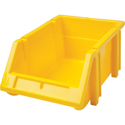 Bac empilable & &agrave; suspendre, 4-13/16" la, 3-3/16" h x 7-1/8" p, Jaune D. Morneault & Fils