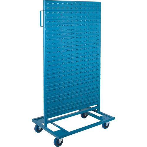 Mobile Bin Racks - Double Sided, 0 Bins, 36" W x 24" D x 67-1/2" H D. Morneault & Fils