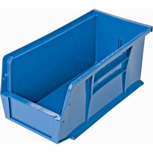 Bacs ultra empilable & suspendable, 5-1/2" la, 5" h x 10-7/8" p, Bleu D. Morneault & Fils