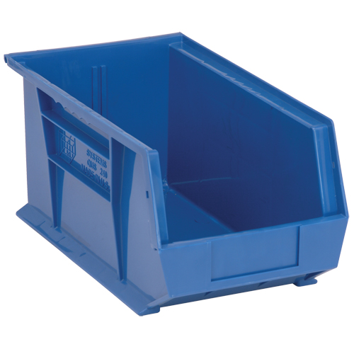 Ultra Stack & Hang Bin, 8-1/4" W x 7" H x 14-3/4" D, Blue D. Morneault & Fils