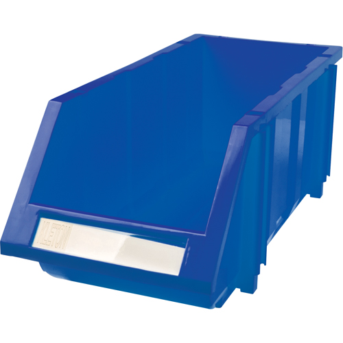 Stack & Hang Bin, 7-7/8" W x 7" H x 17-11/16" D, Blue D. Morneault & Fils