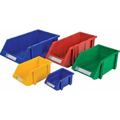 Stack & Hang Bin, 7-7/8" W x 7" H x 17-11/16" D, Red D. Morneault & Fils