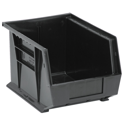Ultra Stack & Hang Bin, 8-1/4" W x 7" H x 10-3/4" D, Black D. Morneault & Fils
