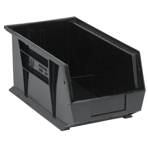 Ultra Stack & Hang Bin, 8-1/4" W x 7" H x 14-3/4" D, Black D. Morneault & Fils