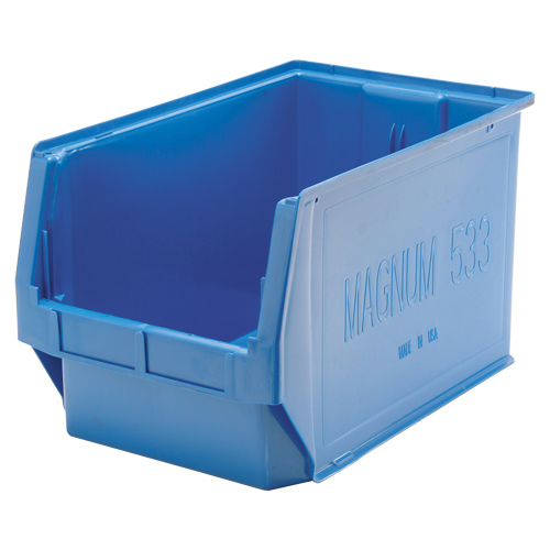 Bac MAGNUM, 11-7/8" ha x 12-3/8" la x 19-3/4" p, Capacit&eacute; de 150 lb, Noir D. Morneault & Fils