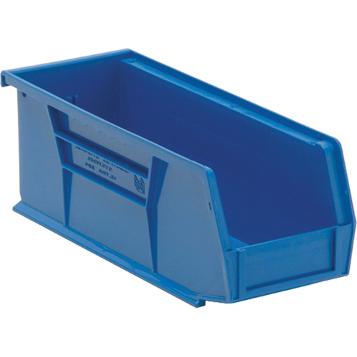 Ultra Stack & Hang Bin, 4-1/8" W x 4" H x 10-7/8" D, Blue D. Morneault & Fils