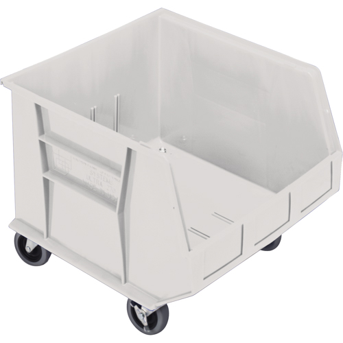 Bac mobile, 14" ha x 16-1/2" la x 18" p, Capacit&eacute; de 75 lb, Ivoire D. Morneault & Fils