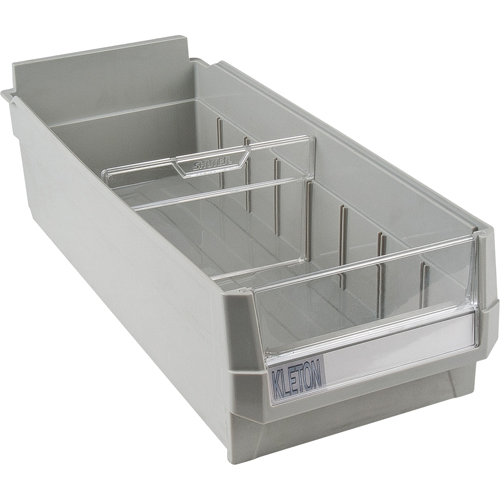 Replacement Drawer for KPC-HD Heavy-Duty Parts Cabinets, Plastic, 6-1/2" W x 14-4/5" D x 4" H, Grey D. Morneault & Fils