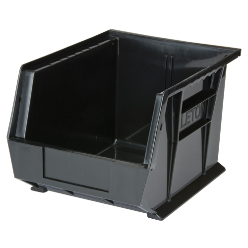 Stack & Hang Bin, 8-1/4" W x 7" H x 10-3/4" D, Black D. Morneault & Fils