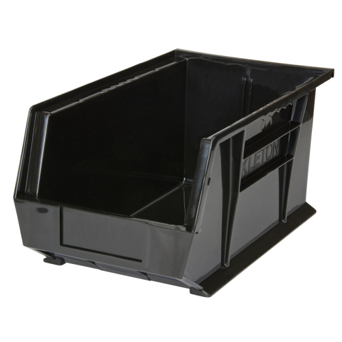 Stack & Hang Bin, 8-1/4" W x 7" H x 14-3/4" D, Black D. Morneault & Fils