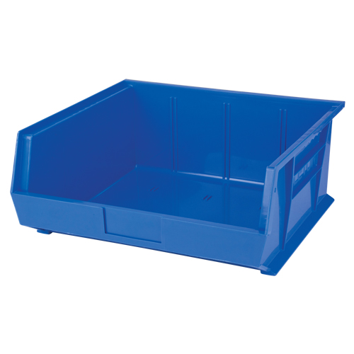 Stack & Hang Bin, 16-1/2" W x 7" H x 14-3/4" D, Blue D. Morneault & Fils