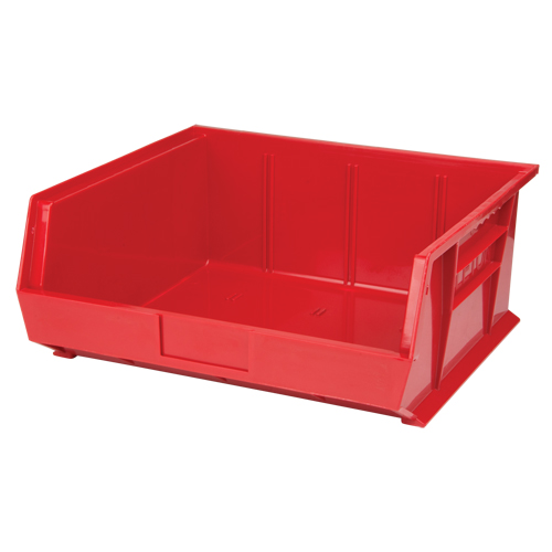 Bac empilable & &agrave; suspendre, 16-1/2" la, 7" h x 14-3/4" p, Rouge D. Morneault & Fils