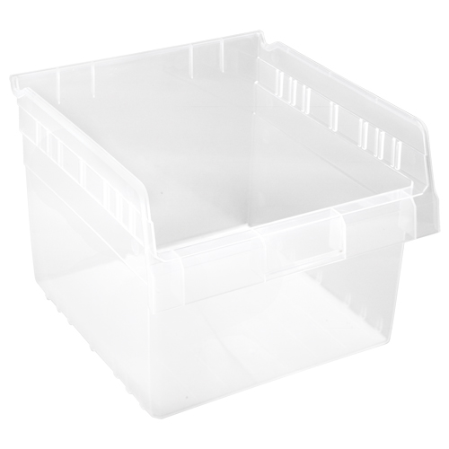 Bacs pour &eacute;tag&egrave;re Store-Max, 11-1/8" la x 8" H x 11-5/8" p, Transparent, Capacit&eacute; 44 lb D. Morneault & Fils