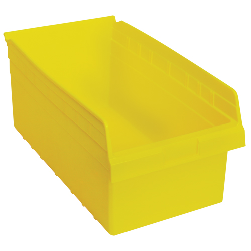 Bacs pour &eacute;tag&egrave;re Store-Max, 11-1/8" la x 8" H x 17-7/8" p, Jaune, Capacit&eacute; 56 lb D. Morneault & Fils