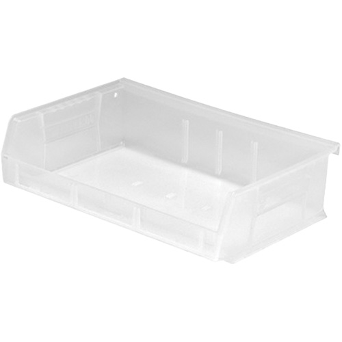 Ultra Stack & Hang Bin, 7-3/8" W x 3" H x 11" D, Clear D. Morneault & Fils