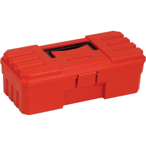Tool Box, 12" W x 6" D x 4" H, Red D. Morneault & Fils