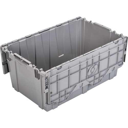 Bac emboîtable FP243C FliPak, 26,9" x 16,9" x 12,1", Gris D. Morneault & Fils