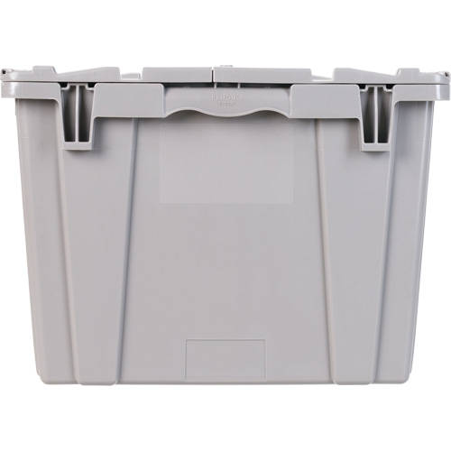 Bac emboîtable FP243C FliPak, 26,9" x 16,9" x 12,1", Gris D. Morneault & Fils