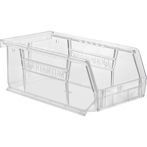 Crystal Clear Ultra Bins, 4-1/8" W x 3" H x 7-3/8" D, Clear D. Morneault & Fils