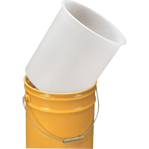 Inserts for Steel Pails, 12" Dia. x 13" H, 5 US gal (4.16 imp. Gal.) Capacity D. Morneault & Fils