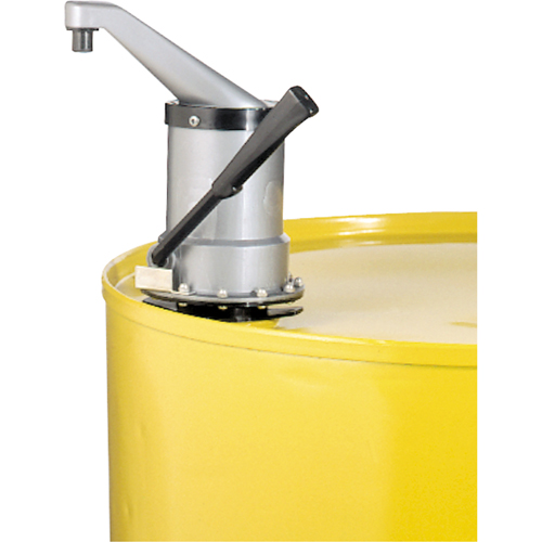 Lever Type Drum Pump, Polypropylene, 10 oz./Stroke, Fits 5-45 Gal. D. Morneault & Fils