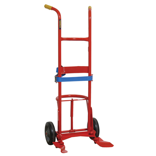 Overpack Hand Truck, Steel Construction, 55 US gal. ( 45 Imperial Gal.) D. Morneault & Fils