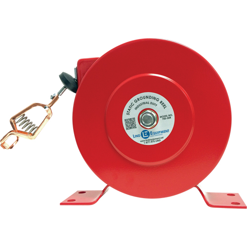 Fils de mise &agrave; la terre r&eacute;tractables, Longueur de 20', Usage l&eacute;ger D. Morneault & Fils