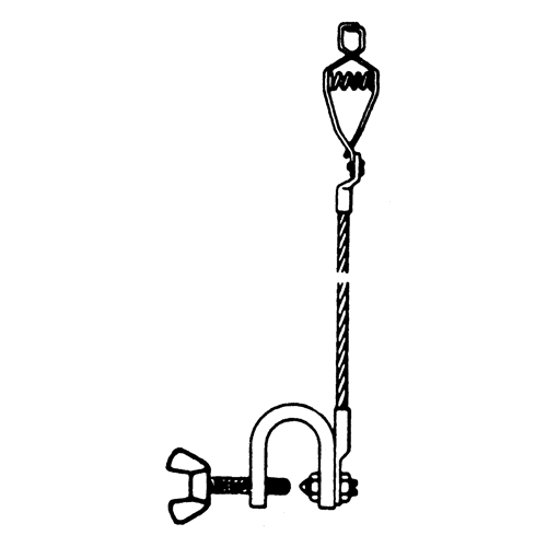 Assemblages l&eacute;gers de c&acirc;bles de masse et de mise &agrave; la terre - Pinces crocodile & petites pinces en c D. Morneault & Fils