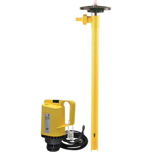 Electric Drum Pumps, Polypropylene, 45 GPM D. Morneault & Fils