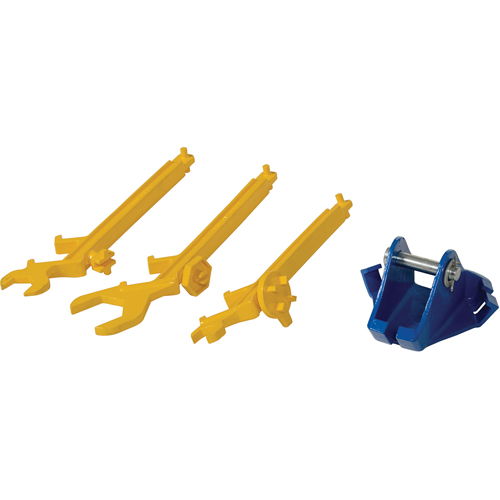 Multi-Purpose Overhead Drum Lifter with Wrenches, 30 - 55 US Gal. (25 - 45 Imperial Gal.), 800 lbs./362 kg. Cap. D. Morneault & Fils