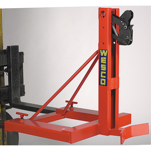 Gator Grip Forklift Attachment for Drum Handling, For 30 US Gal. (25 Imperial Gal.) / 50 US Gal. (41.6 Imperial Gal.) / 80 US Gal. (66.6 Imperial Gal.) D. Morneault & Fils