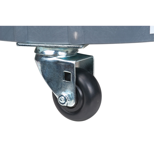 Leak Containment Drum Dolly, 24.25" dia. X 7.625" H, 1.5 US Gal. Spill Cap. D. Morneault & Fils