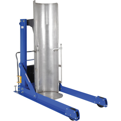 Portable Hydraulic Drum Dumper, For 30 - 55 US Gal. (25 - 45.8 Imperial Gal.) D. Morneault & Fils