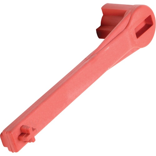 Cl&eacute; pour bouchon-&eacute;crou sp&eacute;cialis&eacute;e &agrave; un seul c&ocirc;t&eacute;, Ouverture de 1-1/4", Poign&eacute;e 8", Nylon anti&eacute;tincelles D. Morneault & Fils