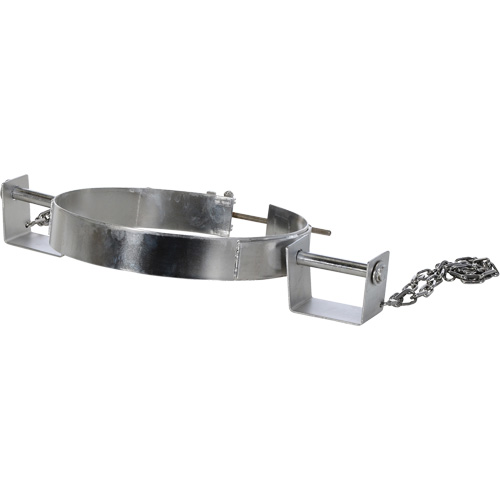 Tilting Drum Ring, 30 US Gal. (24.98 Imperial Gal.) Drum Size, 1200 lbs./544 kg Cap. D. Morneault & Fils