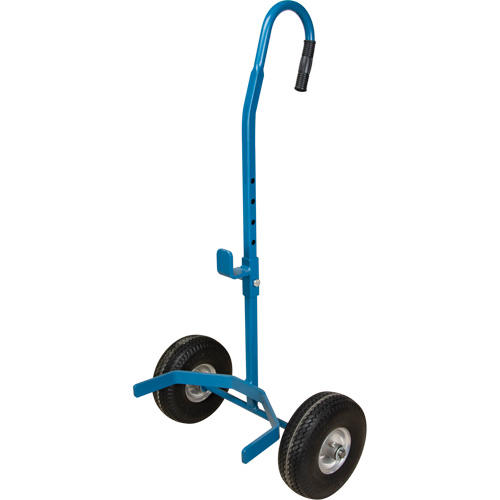 Cylinder Cart, Flat-Free Wheels, 15-1/2" W x 14-1/4" L Base, 600 lbs. D. Morneault & Fils