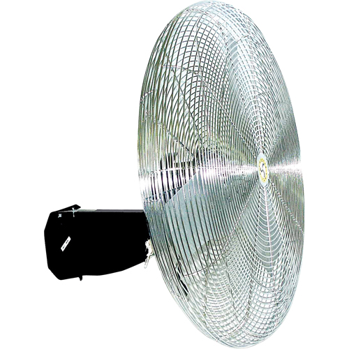 Ventilateur mural oscillant, Industriel, 3 vitesses, Diam&egrave;tre de 30" D. Morneault & Fils