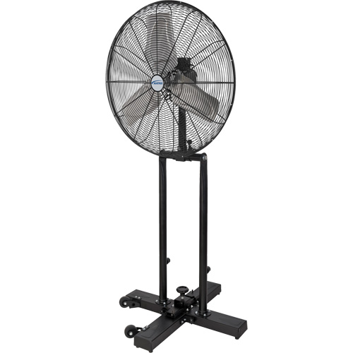 Foldable Pedestal Fan, Industrial, 3 Speed, 24" Diameter D. Morneault & Fils