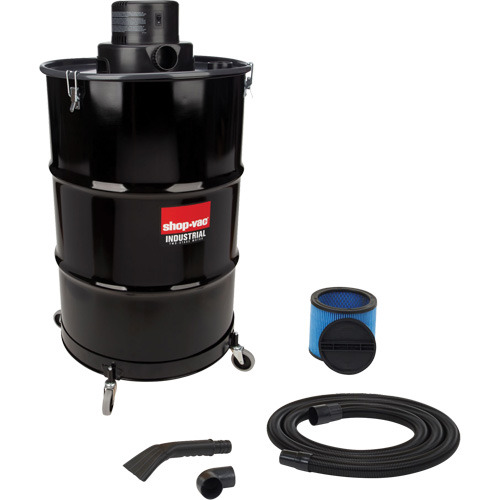 Shop Vacuum, Wet-Dry, 3 HP, 55 US Gal. (208.2 Litres) D. Morneault & Fils