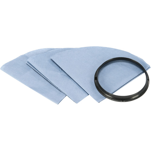 Reusable Dry Vacuum Filter with Mounting Ring D. Morneault & Fils
